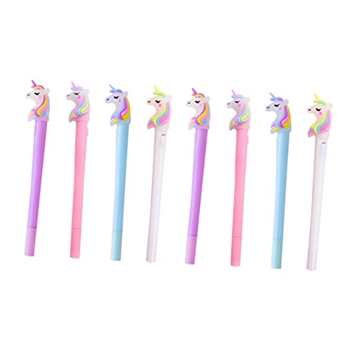 LAPYAPPE 8Stücke Einhorn Gel Tintenstifte Leuchtende Füllfederhalter für Studenten Cartoon Design Ergonomisch Langlebig und Schule und Büro LAPYAPPE 8Stücke Einhorn Gel Tintenstifte Leuchtende Füllfederhalter für Studenten Cartoon Design Ergonomisch Langlebig und Schule und Büro von LAPYAPPE
