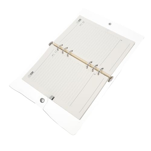 LAPYAPPE A5-loseblattbuch Täglich Zu Tun Planer Monatlich Notizbuch Planer Mit Zeitblöcken Tagesplaner Notebook Großer Tagesplaner Notizblock Binder Notebook Monatsplaner Transparent Papier von LAPYAPPE
