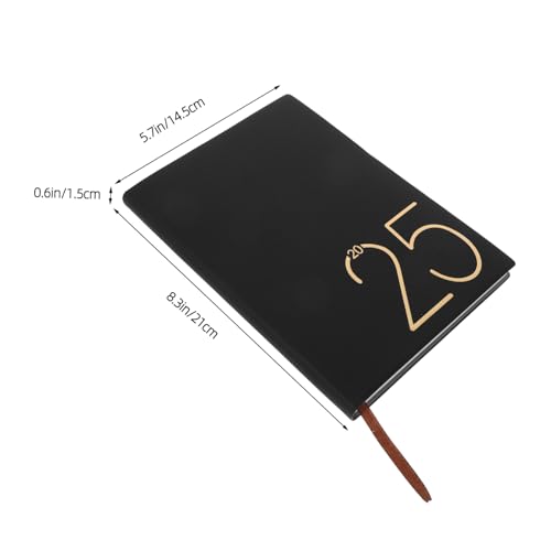 LAPYAPPE Academic Planner Tagesplaner Dickes Papier Stabiles Cover für Büro Schüler Lehrer Modernes Design Zeitmanagement Organizer Schwarz LAPYAPPE Academic Planner Tagesplaner Dickes Papier Stabiles Cover für Büro Schüler Lehrer Modernes Design Zeitmanagement Organizer Schwarz von LAPYAPPE