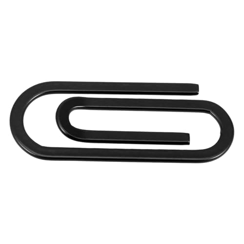 LAPYAPPE Metallkartenclip für dokumentieren geformt Bobby Dokumentclips kleine Papierklammer kleine Büroklammer Büro Büroklammern süße Büroklammern Rostfreier Stahl Black LAPYAPPE Metallkartenclip für dokumentieren geformt Bobby Dokumentclips kleine Papierklammer kleine Büroklammer Büro Büroklammern süße Büroklammern Rostfreier Stahl Black von LAPYAPPE