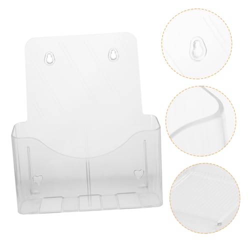 LAPYAPPE Tisch Broschürenhalter Transparenter Aktenständer für Dokumente Hängendes Wandregal Platzsparender Büro Organizer für Post und Zeitschriften Einfach zu Bewegen und Flexibel LAPYAPPE Tisch Broschürenhalter Transparenter Aktenständer für Dokumente Hängendes Wandregal Platzsparender Büro Organizer für Post und Zeitschriften Einfach zu Bewegen und Flexibel von LAPYAPPE