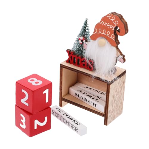 LAPYAPPE weihnachtsmann dekoration tischkalender weihnachtsdekoration Zählkalender Weihnachtsfest Dekoration Weihnachtsschmuck Home-Desktop-Kalender Kalender für Weihnachtsfeierblöcke Holz LAPYAPPE weihnachtsmann dekoration tischkalender weihnachtsdekoration Zählkalender Weihnachtsfest Dekoration Weihnachtsschmuck Home-Desktop-Kalender Kalender für Weihnachtsfeierblöcke Holz von LAPYAPPE