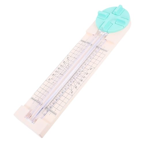 Papierschneider mit Sicherheitsdesign Präziser Schneideleistung und Rutschfester Basis für Scrapbooking Kartengestaltung und Büroanwendungen für Verschiedene Papierformate Papierschneider mit Sicherheitsdesign Präziser Schneideleistung und Rutschfester Basis für Scrapbooking Kartengestaltung und Büroanwendungen für Verschiedene Papierformate von LAPYAPPE