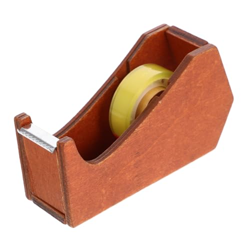 Tierförmiger Klebebandspender aus Holz Tragbarer Tape Cutter mit Niedlichem Design für Schreibtisch Büro Robuste Langlebige Klebebandhalterung Wal Design Tierförmiger Klebebandspender aus Holz Tragbarer Tape Cutter mit Niedlichem Design für Schreibtisch Büro Robuste Langlebige Klebebandhalterung Wal Design von LAPYAPPE