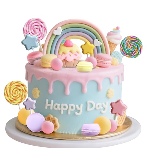 Candyland Cupcake-Topper Candy Cake Topper Sweet One Cake Topper Candyland Cupcake-Topper Candy Cake Topper Sweet One Cake Topper von LAST HOE DOWN