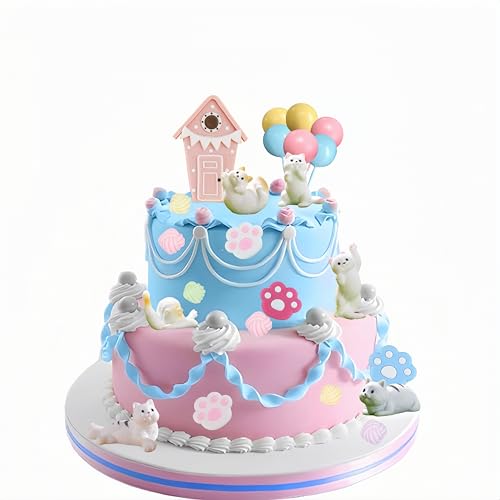 Katzen-Kuchenaufsatz, Katzengeburtstagsdekoration, Pfoten-Kuchen Katzen-Kuchenaufsatz, Katzengeburtstagsdekoration, Pfoten-Kuchen von LAST HOE DOWN