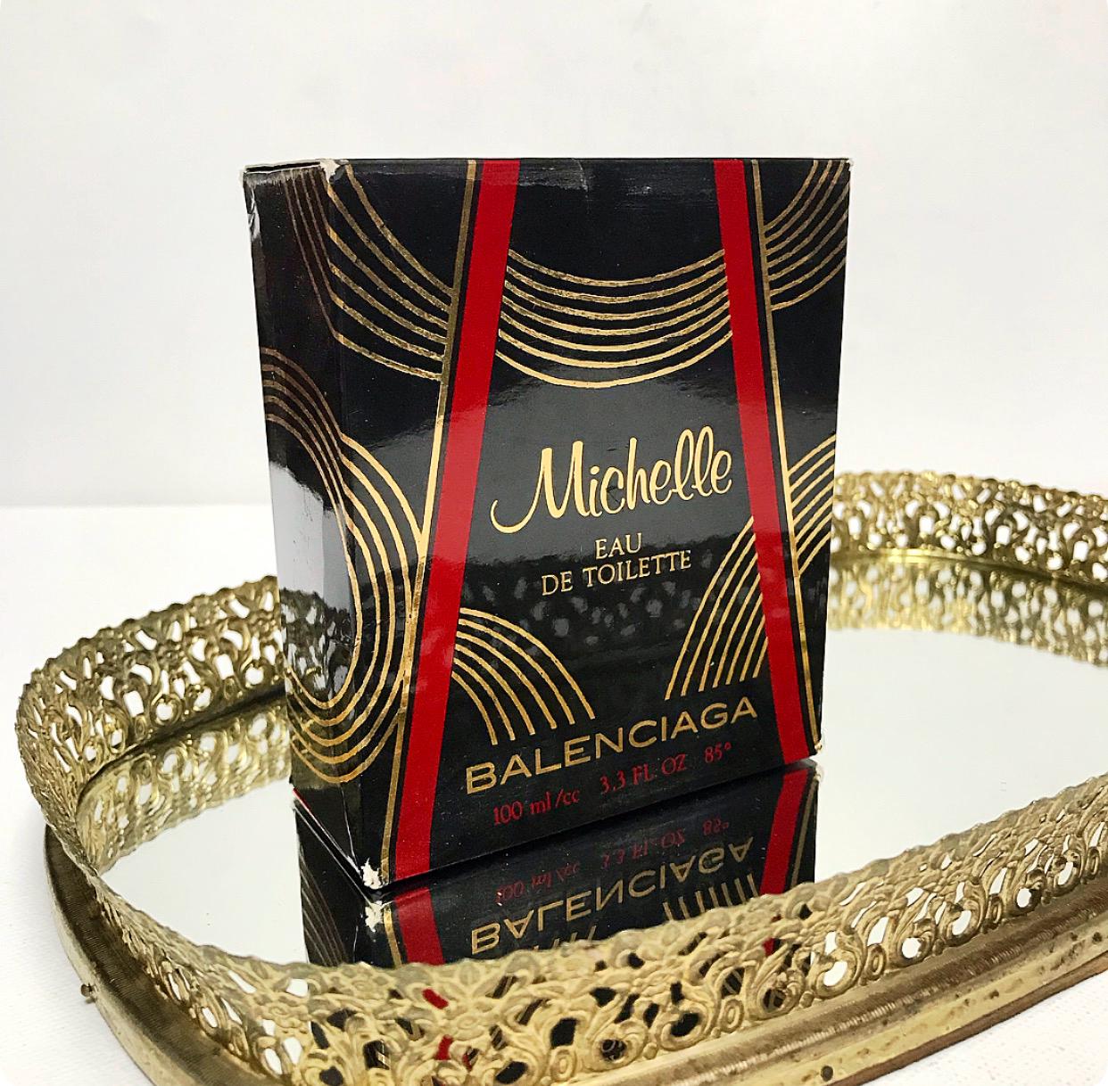 Vintage Balenciaga "Michelle", Eau De Toilette, 100 Ml, Parfum, 1979 Vintage Balenciaga "Michelle", Eau De Toilette, 100 Ml, Parfum, 1979 von LASTWALLFLOWER