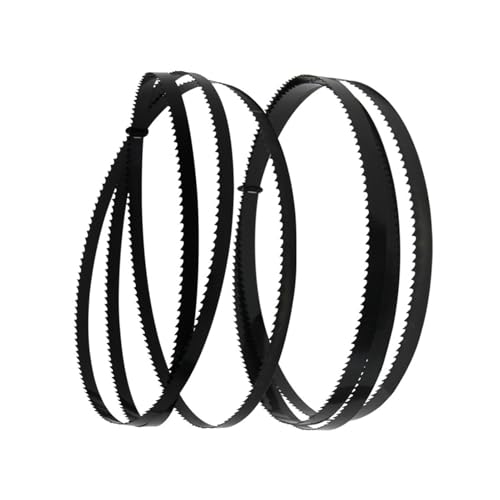 2 Stück Bandsägeblatt for 10 Zoll HBS250 HBS261 921400 F28-186A Bandsäge 1790 mm 1790 x 9,5 x 0,35 mm(TPI 10) von LATOOR