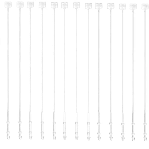 LATRAT 1000 Stück Sicherheitsfäden Loop Pins Transparent für Etiketten, Sicherheitsfäden Transparent für Kleidung, Schuhe und andere Produktetiketten LATRAT 1000 Stück Sicherheitsfäden Loop Pins Transparent für Etiketten, Sicherheitsfäden Transparent für Kleidung, Schuhe und andere Produktetiketten von LATRAT