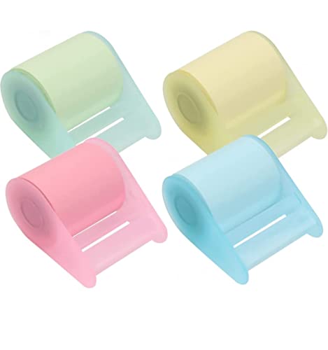LATRAT Selbstklebende Haftnotizzettel Sticky Notes, Klebezettel mit Spender, mehrfarbig, 4 Stück LATRAT Selbstklebende Haftnotizzettel Sticky Notes, Klebezettel mit Spender, mehrfarbig, 4 Stück von LATRAT
