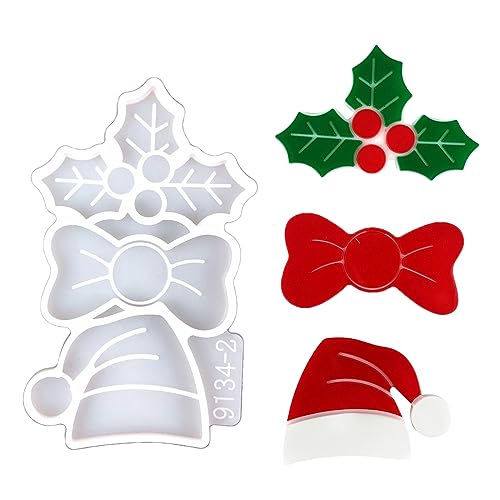 LAUDLY Weihnachts-Wanddekoration, Harzform, Weihnachtselch, Silikonform für Epoxidharz, Gießkunst, Wanddekoration, Technologie von LAUDLY