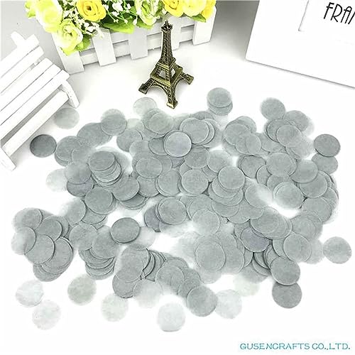 10 g pro Beutel, 2,5 cm, helle Farben, rund, Seidenpapier, Konfetti-Streusel für Ballon, Hochzeit, Geburtstag, Party, Tischdekoration, Geburtstagsdekoration für Mädchen (NO25) von LAUOFSHA