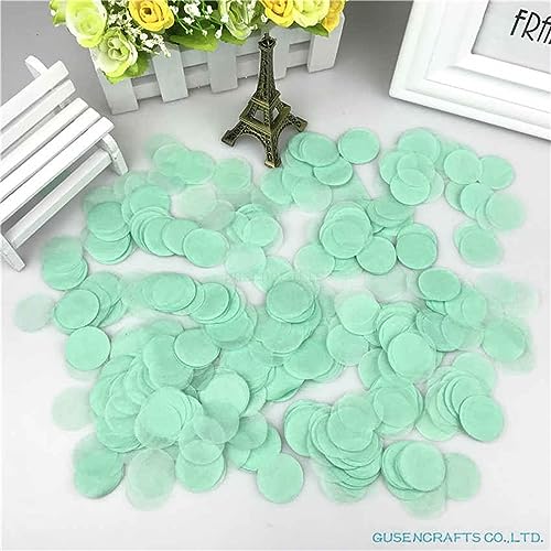 10 g pro Beutel, 2,5 cm, helle Farben, rund, Seidenpapier, Konfetti-Streusel für Ballon, Hochzeit, Geburtstag, Party, Tischdekoration, Geburtstagsdekoration für Mädchen (NO26) von LAUOFSHA