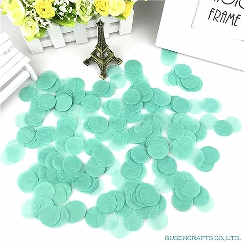 10 g pro Beutel, 2,5 cm, helle Farben, rund, Seidenpapier, Konfetti-Streusel für Ballon, Hochzeit, Geburtstag, Party, Tischdekoration, Geburtstagsdekoration für Mädchen (NO27) von LAUOFSHA