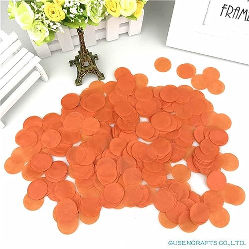 10 g pro Beutel, 2,5 cm, helle Farben, rund, Seidenpapier, Konfetti-Streusel für Ballon, Hochzeit, Geburtstag, Party, Tischdekoration, Geburtstagsdekoration für Mädchen (NO8) von LAUOFSHA