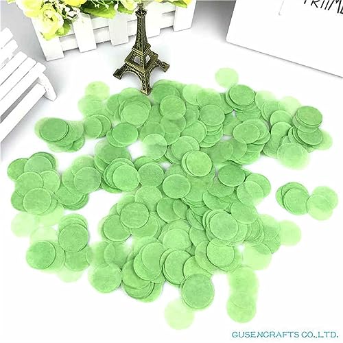 10 g pro Beutel, 2,5 cm, helle Farben, rund, Seidenpapier, Konfetti-Streusel für Ballon, Hochzeit, Geburtstag, Party, Tischdekoration, Geburtstagsdekoration für Mädchen (Nr. 15) von LAUOFSHA