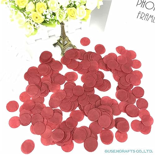 10 g pro Beutel, 2,5 cm, helle Farben, rund, Seidenpapier, Konfetti-Streusel für Ballon, Hochzeit, Geburtstag, Party, Tischdekoration, Geburtstagsdekoration für Mädchen (Nr. 4) von LAUOFSHA
