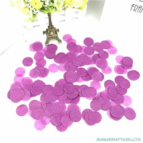 10 g pro Beutel, 2,5 cm, helle Farben, rund, Seidenpapier, Konfetti-Streusel für Ballon, Hochzeit, Geburtstag, Party, Tischdekoration, Geburtstagsdekoration für Mädchen (Nr. 5) von LAUOFSHA