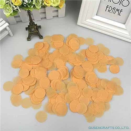 10 g pro Beutel, 2,5 cm, helle Farben, rund, Seidenpapier, Konfetti-Streusel für Ballon, Hochzeit, Geburtstag, Party, Tischdekoration, Geburtstagsdekoration für Mädchen (Nr. 7) von LAUOFSHA