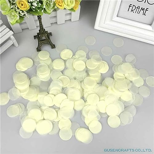 10 g pro Beutel, 2,5 cm, leuchtende Farben, rund, Seidenpapier, Konfetti-Streusel für Ballon, Hochzeit, Geburtstag, Party, Tischdekoration, Geburtstagsdekoration für Mädchen (Nr. 11) von LAUOFSHA