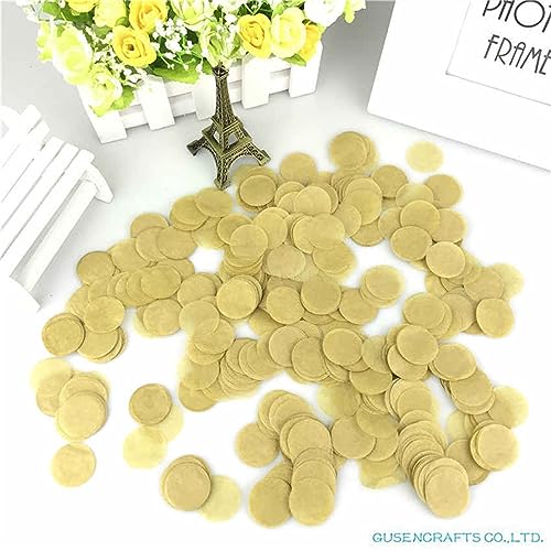 10 g pro Beutel, 2,5 cm, leuchtende Farben, rund, Seidenpapier, Konfetti-Streusel für Ballon, Hochzeit, Geburtstag, Party, Tischdekoration, Geburtstagsdekoration für Mädchen (Nr. 12) von LAUOFSHA