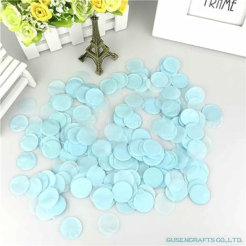 10 g pro Beutel, 2,5 cm, leuchtende Farben, rund, Seidenpapier, Konfetti-Streusel für Ballon, Hochzeit, Geburtstag, Party, Tischdekoration, Geburtstagsdekoration für Mädchen (Nr. 18) von LAUOFSHA