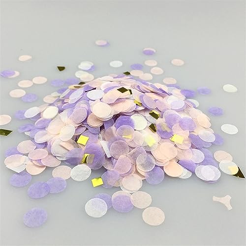1000 Stück/Beutel, 1 cm, Papier-Konfetti, gemischte Farben, für Hochzeit, Geburtstag, Party, Dekoration, runde Seidenballons, 10 g, Babyparty-Dekorationen, Geburtstagsdekoration für Mädchen (Mix01) 1000 Stück/Beutel, 1 cm, Papier-Konfetti, gemischte Farben, für Hochzeit, Geburtstag, Party, Dekoration, runde Seidenballons, 10 g, Babyparty-Dekorationen, Geburtstagsdekoration für Mädchen (Mix01) von LAUOFSHA