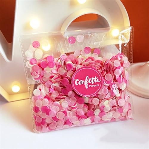 Buntes Konfetti, Hochzeitsparty, Wurfzubehör, künstliche Papierreste, Ballonfüllung, Zubehör für Hochzeit, Geburtstag, Party, Geburtstagsdekoration für Mädchen (wie Bild 03) von LAUOFSHA