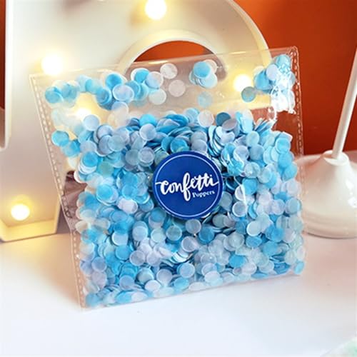 Buntes Konfetti, Hochzeitsparty, Wurfzubehör, künstliche Papierreste, Ballonfüllung, Zubehör für Hochzeit, Geburtstag, Party, Geburtstagsdekoration für Mädchen (wie Bild 08) von LAUOFSHA