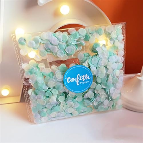 Buntes Konfetti, Hochzeitsparty, Wurfzubehör, künstliche Papierreste, Ballonfüllung, Zubehör für Hochzeit, Geburtstag, Party, Geburtstagsdekoration für Mädchen (wie Bild 09) von LAUOFSHA