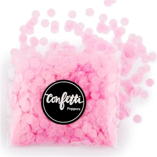 Papier-Konfetti, 10 g/Beutel, 1 cm, gemischte Farben, für Hochzeit, Geburtstag, Babyparty, Partyzubehör, rundes Seidenpapier für transparente Luftballons, Geburtstagsdekoration für Mädchen (Rosa) Papier-Konfetti, 10 g/Beutel, 1 cm, gemischte Farben, für Hochzeit, Geburtstag, Babyparty, Partyzubehör, rundes Seidenpapier für transparente Luftballons, Geburtstagsdekoration für Mädchen (Rosa) von LAUOFSHA