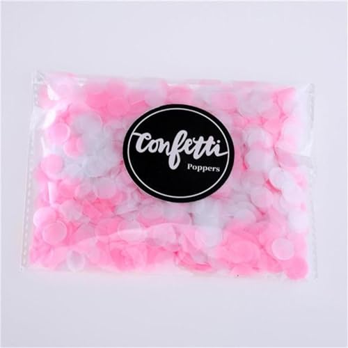 Papier-Konfetti, 10 g/Beutel, 1 cm, gemischte Farben, für Hochzeit, Geburtstag, Babyparty, Partyzubehör, rundes Seidenpapier für transparente Luftballons, Geburtstagsdekoration für Mädchen (Rosa, Papier-Konfetti, 10 g/Beutel, 1 cm, gemischte Farben, für Hochzeit, Geburtstag, Babyparty, Partyzubehör, rundes Seidenpapier für transparente Luftballons, Geburtstagsdekoration für Mädchen (Rosa, von LAUOFSHA