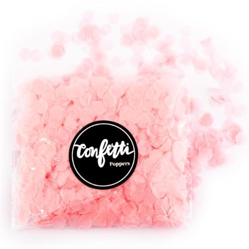 Papier-Konfetti, 10 g/Beutel, 1 cm, gemischte Farben, für Hochzeit, Geburtstag, Babyparty, Partyzubehör, rundes Seidenpapier für transparente Luftballons, Geburtstagsdekoration für Mädchen (Hellrosa) Papier-Konfetti, 10 g/Beutel, 1 cm, gemischte Farben, für Hochzeit, Geburtstag, Babyparty, Partyzubehör, rundes Seidenpapier für transparente Luftballons, Geburtstagsdekoration für Mädchen (Hellrosa) von LAUOFSHA