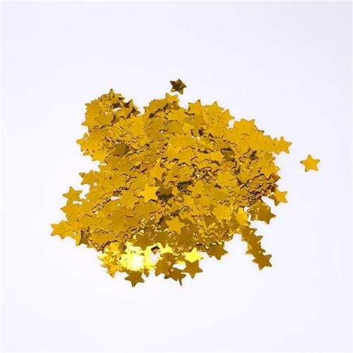 Papier-Konfetti, 10 g/Beutel, 1 cm, gemischte Farben, für Hochzeit, Geburtstag, Babyparty, Partyzubehör, rundes Seidenpapier für transparente Luftballons, Geburtstagsdekoration für Mädchen (goldener Papier-Konfetti, 10 g/Beutel, 1 cm, gemischte Farben, für Hochzeit, Geburtstag, Babyparty, Partyzubehör, rundes Seidenpapier für transparente Luftballons, Geburtstagsdekoration für Mädchen (goldener von LAUOFSHA