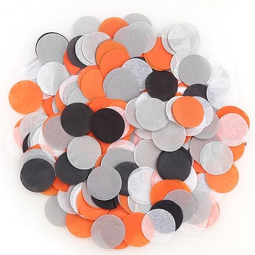Papier-Konfetti, gemischte Farben, für Hochzeit, Geburtstag, Party, Dekoration, rundes Seidenpapier für transparente Luftballons, 2,5 cm, Geburtstagsdekoration für Mädchen (ca. 10 g-04) von LAUOFSHA