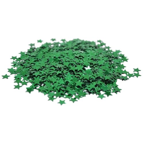 Stern-Konfetti für Geburtstagsparty, Hochzeit, Tischdekoration, Acryl, Streusel, Weihnachten, DIY-Dekoration, Geburtstagsdekoration für Mädchen (4 Stück, 6 mm, 3000 Stück) von LAUOFSHA
