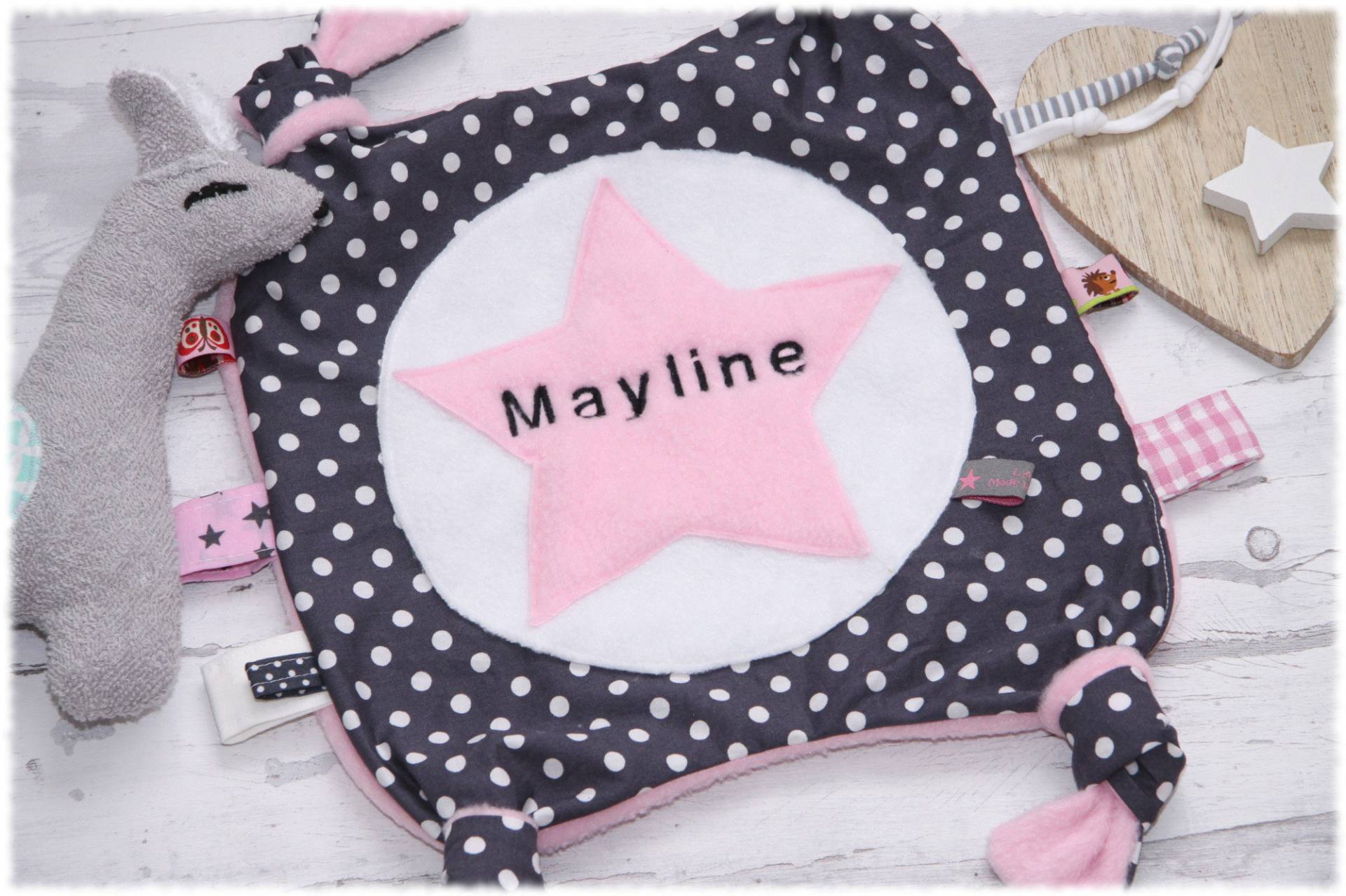 Schmusetuch Personalisiert Knistertuch Baby Geschenk Geburt Spucktuch Lätzchen Schnuffeltuch Laviosar Schmusetuch Personalisiert Knistertuch Baby Geschenk Geburt Spucktuch Lätzchen Schnuffeltuch Laviosar von LAVIOSAR
