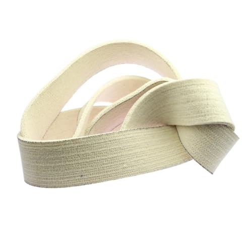 1 Stück Wollfilz-Schleifband, 25 mm bis 100 mm, weißes leichtes Schleifband for Edelstahlrohre(740 x 40mm) von LAXALO