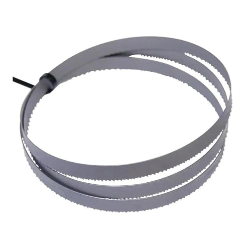 LAXALO 1 Stück Bandsägeblatt, Schneidwerkzeug, Länge 1425 mm, 6T, 10T, 14T, Kettensägeblatt for Schneiden von Holzböden(6.35MM*6T) von LAXALO