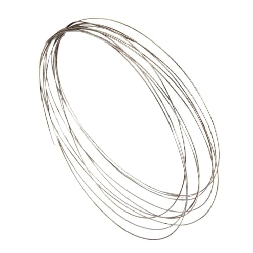 LAXALO 1 Stück galvanisierter Diamant-Sägedraht, Drahtsägelänge 1 m/2 m, Haltbarkeit for professionelles Handwerkzeug(1 meter) von LAXALO