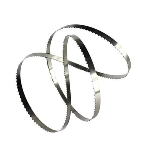 LAXALO 9,5 mm breite Bandsäge-Ersatzteile, 6T/10T/14T Bandsägeblätter mit hoher Festigkeit for Leitplanken, 2 Stück(1750MM*10T) von LAXALO