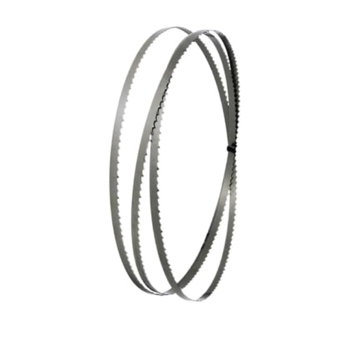LAXALO Bandsägeblätter for Schneiden von Holz, Breite 6,35 mm, Bandsäge-Ersatzteile 6–14 Zähne for die Restaurierung von Kunsthandwerk, 2 Stück(6T*1400MM) von LAXALO