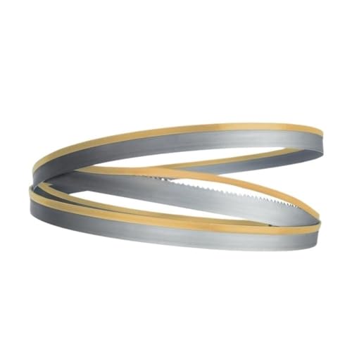 LAXALO Metallbandsägeblatt M42 Bi-Metall, Bandsägeblatt 27mmx0,9mmx2450mm for die Bauindustrie 1St(8/12T) von LAXALO