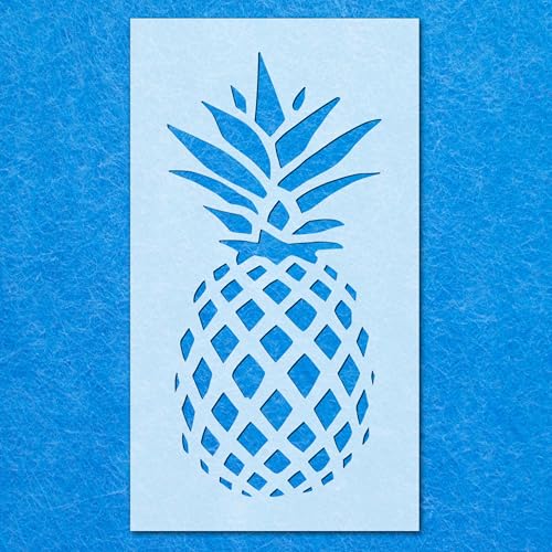 Ananas-Schablone, Mylar-Airbrush-Malerei, Wandkunst, Handwerk Ananas-Schablone, Mylar-Airbrush-Malerei, Wandkunst, Handwerk von LAZER NINJA