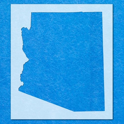 Arizona-Schablone, Mylar-Airbrush-Malerei, Wandkunst, Handwerk Arizona-Schablone, Mylar-Airbrush-Malerei, Wandkunst, Handwerk von LAZER NINJA