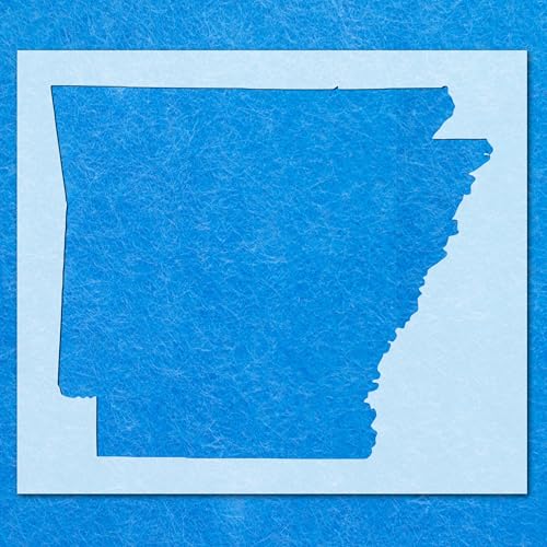 Arkansas Schablone, Mylar-Airbrush-Malerei, Wandkunst, Handwerk Arkansas Schablone, Mylar-Airbrush-Malerei, Wandkunst, Handwerk von LAZER NINJA