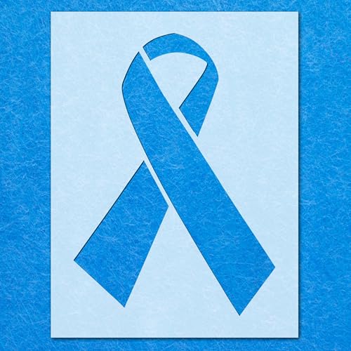 Awareness Ribbon Schablone, Mylar Airbrush Malerei Wandkunst Handwerk Awareness Ribbon Schablone, Mylar Airbrush Malerei Wandkunst Handwerk von LAZER NINJA