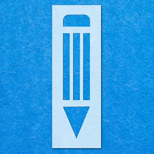 Bleistift-Schablone, Mylar-Airbrush-Malerei, Wandkunst Bleistift-Schablone, Mylar-Airbrush-Malerei, Wandkunst von LAZER NINJA