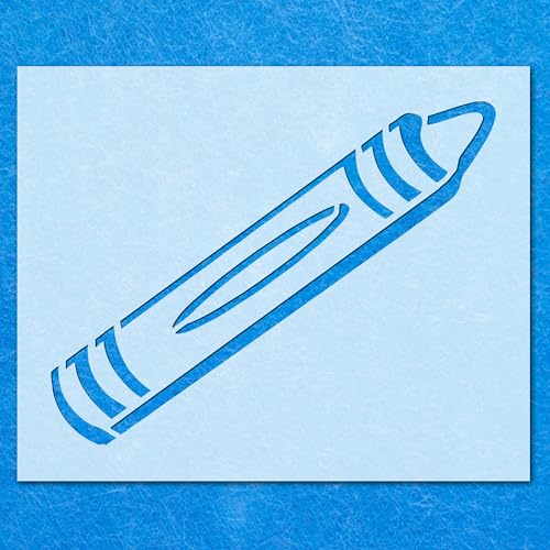 Buntstift-Schablone, Mylar-Airbrush-Malerei, Wandkunst Buntstift-Schablone, Mylar-Airbrush-Malerei, Wandkunst von LAZER NINJA
