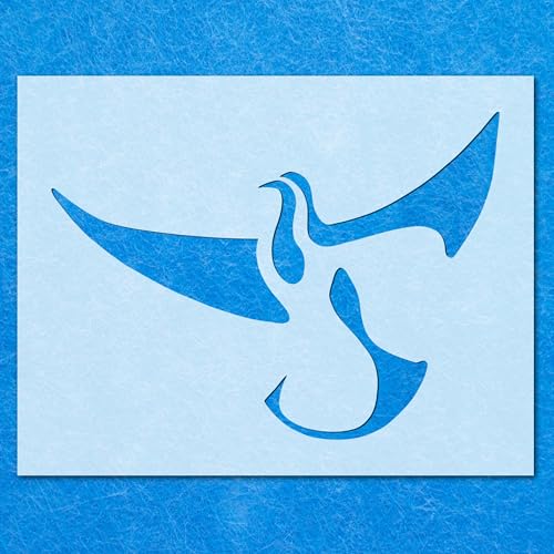Dove Schablone 02, Mylar-Schablone, Airbrush-Malerei, Wandkunst, Handwerk Dove Schablone 02, Mylar-Schablone, Airbrush-Malerei, Wandkunst, Handwerk von LAZER NINJA